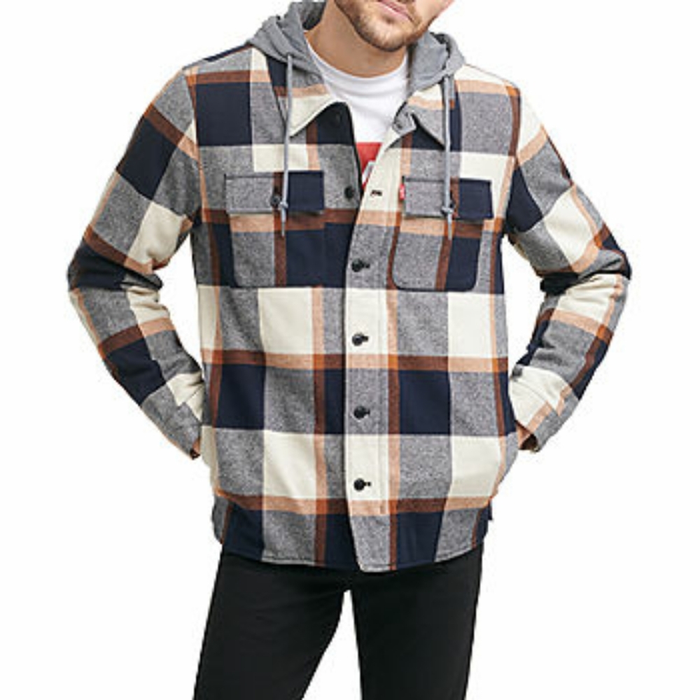 Levi Strauss Shirt Jacket, Plaid, Size Large, Brand New with Tags.